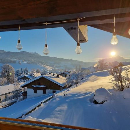 Ferienwohnung - Haus Am Sonnenhang Wertach Eksteriør billede
