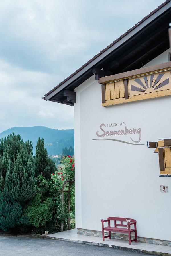 Ferienwohnung - Haus Am Sonnenhang Wertach Eksteriør billede