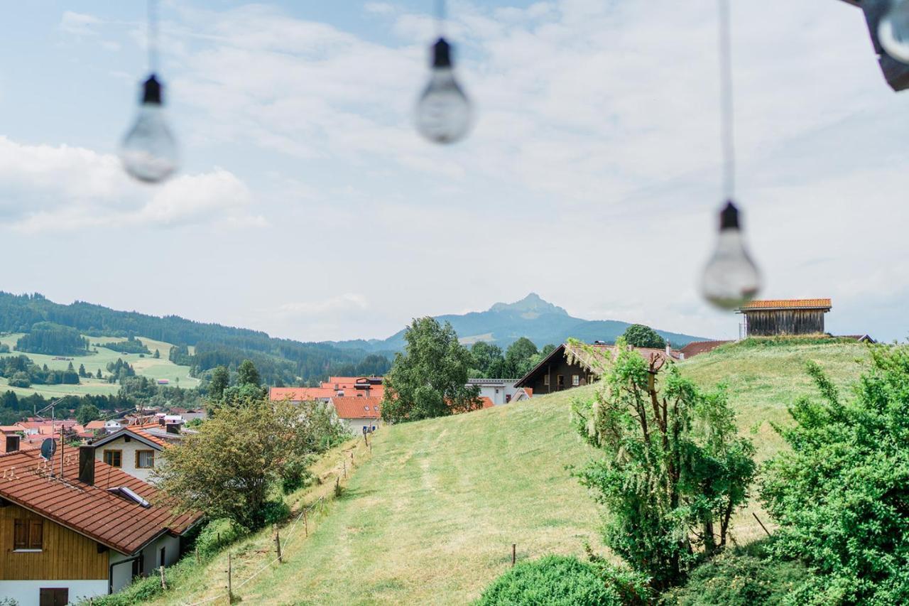 Ferienwohnung - Haus Am Sonnenhang Wertach Eksteriør billede